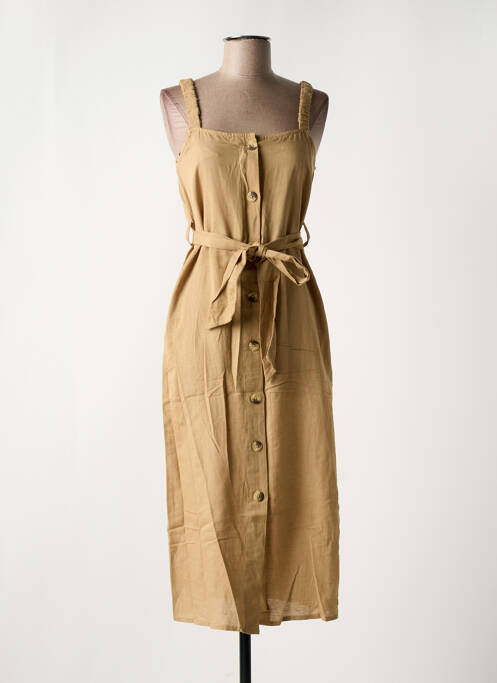 Rochie midi maro TIFFOSI femeie