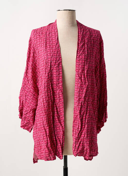 Vestă cu mâneci lungi roz SEE THE MOON femeie