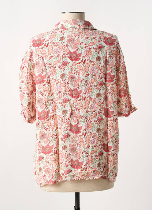 Cămașă mâneci scurte mâneci scurte portocaliu C'EST BEAU LA VIE femme