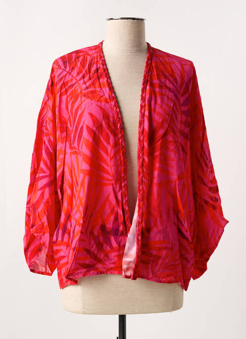 Vestă cu mâneci lungi roz PAZ TORRAS femeie