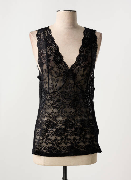 Top negru CREAM femeie