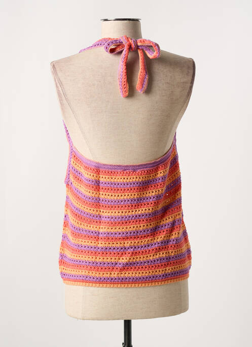 Top portocaliu C'EST BEAU LA VIE femeie