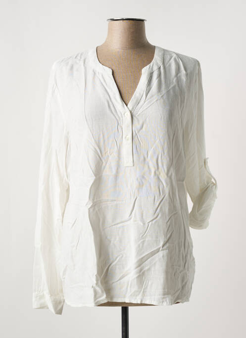 Tunică mâneci lungi alb KAFFE femeie