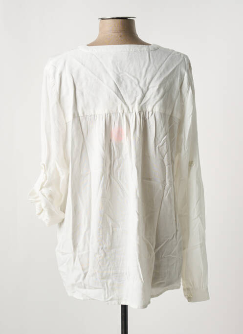 Tunică mâneci lungi alb KAFFE femeie