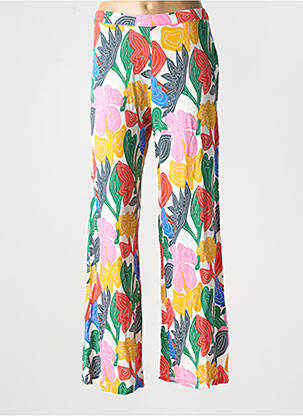 Pantalon larg mărime normală mărime normală roșu COMPAÑIA FANTASTICA femeie