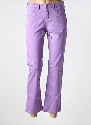 Pantalon 7/8 elasticitate mărime normală violet CREAM femeie