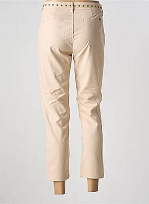 Pantalon 7/8 elasticitate mărime normală bej FREEMAN T.PORTER femeie