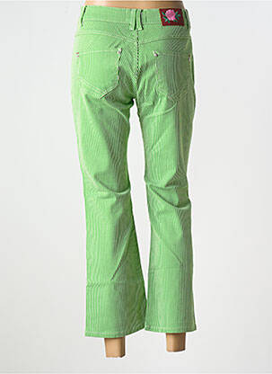 Pantalon 7/8 elasticitate mărime normală verde FREEMAN T.PORTER femeie