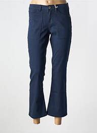 Pantalon 7/8 elasticitate mărime normală albastru CREAM femme