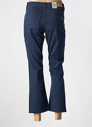 Pantalon 7/8 elasticitate mărime normală albastru CREAM femeie