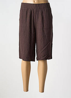 Pantalon trei sferturi maro FRANSA femeie