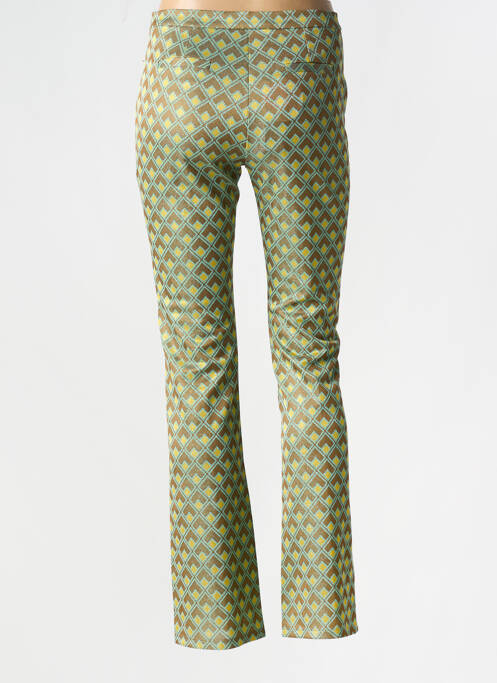 Pantalon slim verde SEE THE MOON femeie