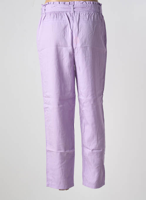 Pantalon drept violet TOM TAILOR femeie