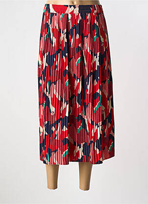 Fustă midi roșu C'EST BEAU LA VIE femeie