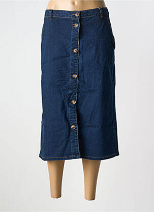 Fustă midi albastru CREAM femeie