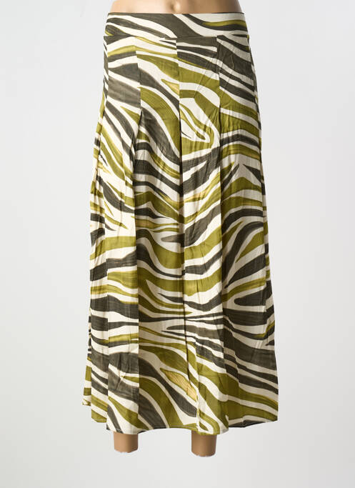 Fustă lungă verde FRANSA femeie