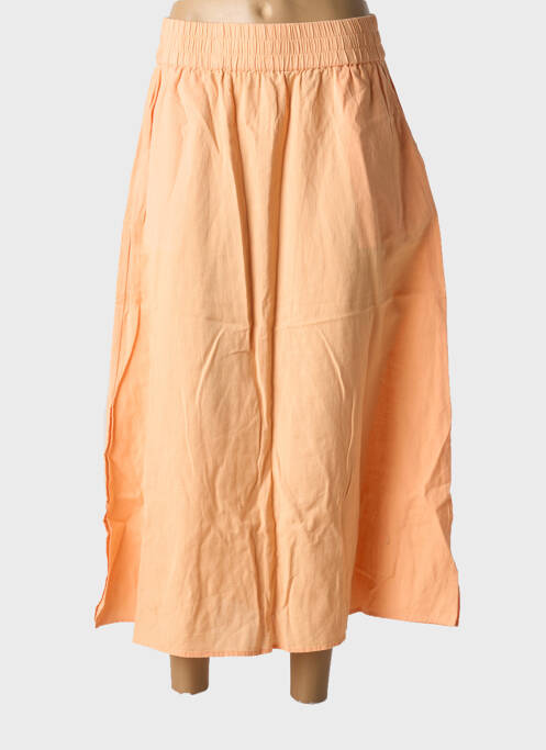 Fustă lungă portocaliu FRANSA femeie