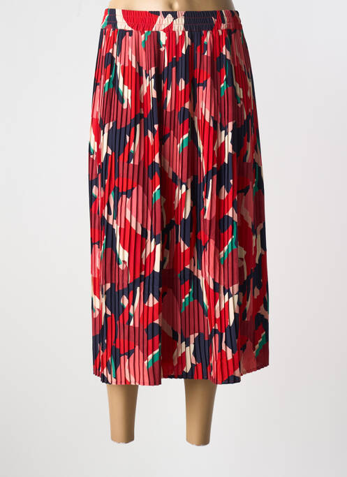 Fustă midi roșu C'EST BEAU LA VIE femeie
