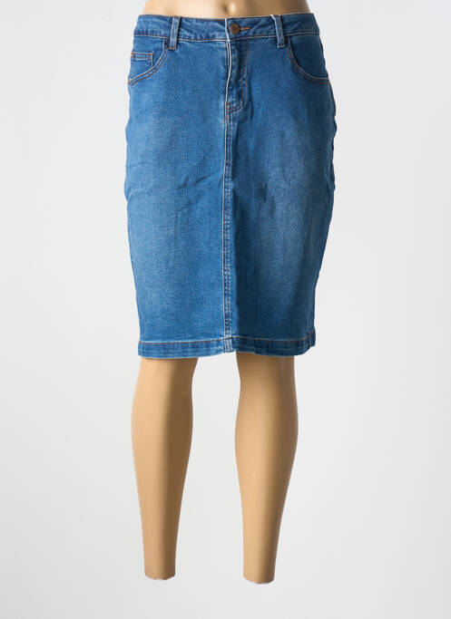 Fustă midi albastru CREAM femeie