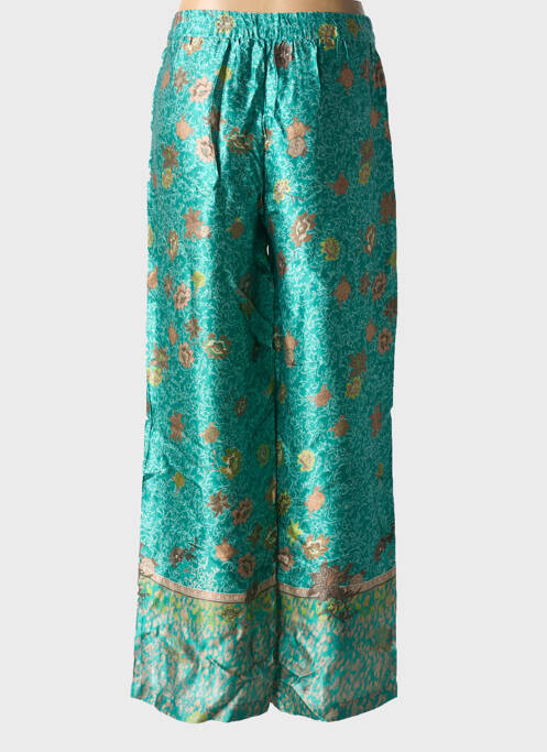 Pantalon larg verde CREAM femeie