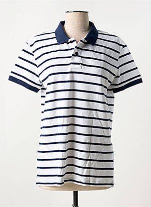 Polo alb TMK JEANS femeie