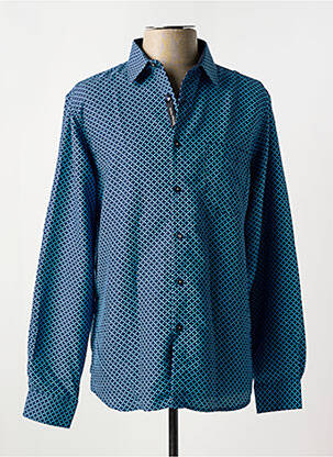 Cămașă cu mâneci lungi albastru YVES ENZO bărbat