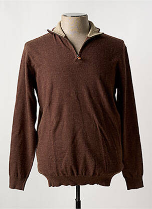 Pulover maro YVES ENZO bărbat