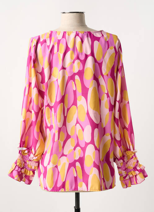 Bluză roz ESTEE BROWN femeie