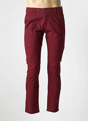 Pantalon chino buzunare roșu TMK JEANS bărbat