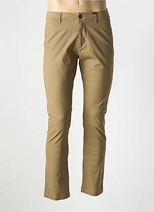 Pantalon chino buzunare bej TMK JEANS bărbat