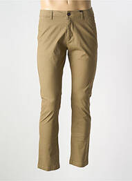 Pantalon chino buzunare bej TMK JEANS bărbat