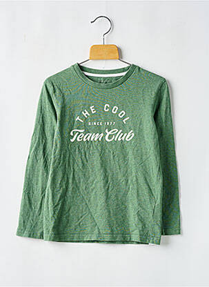 Tricou mâneci lungi mâneci lungi verde CYRILLUS băiat