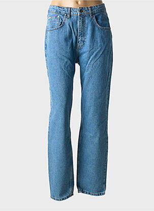 Blugi cu croială dreaptă albastru RAGGED femeie
