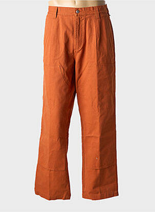 Blugi cu croială largă portocaliu OBEY bărbat