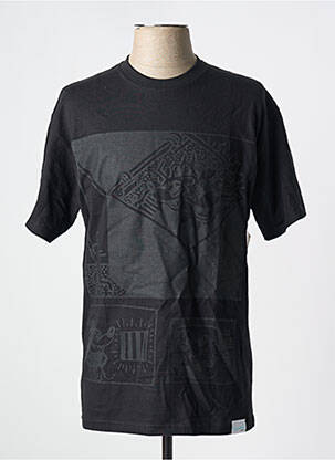 Tricou croială cambrată mâneci scurte negru DISNEY bărbat