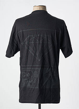 Tricou croială cambrată mâneci scurte negru DISNEY bărbat