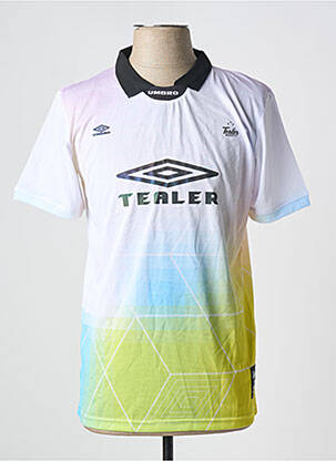 Tricou croială cambrată mâneci scurte alb UMBRO bărbat