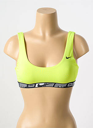 Sutien de costum de baie galben NIKE femeie