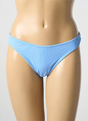 Chiloți de baie albastru PIECES femeie