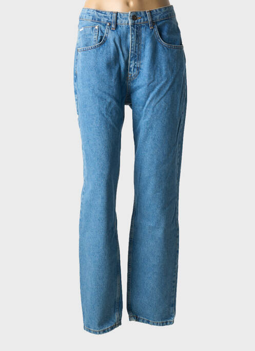 Blugi cu croială dreaptă albastru RAGGED femeie