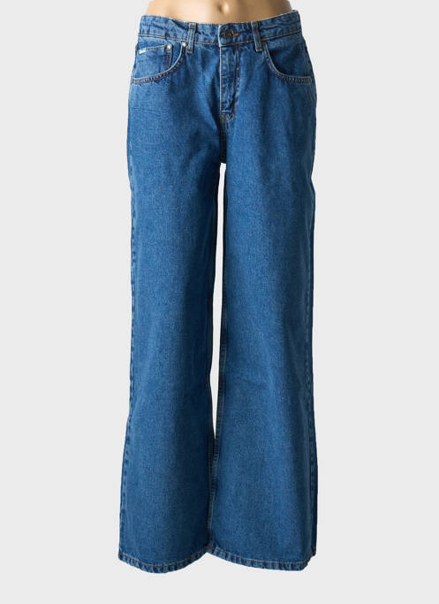 Blugi cu croială evazată albastru RAGGED femeie