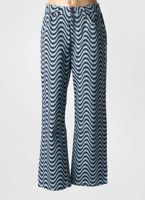 Blugi cu croială evazată albastru RAGGED femeie