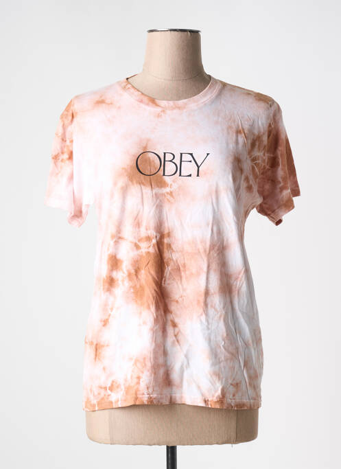 Tricou roz OBEY femeie