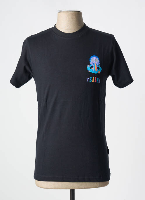 Tricou negru TEALER bărbat