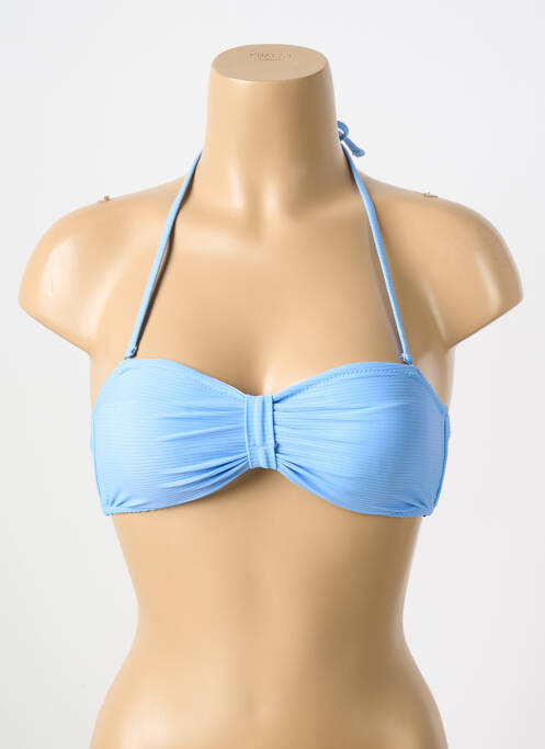 Sutien de costum de baie albastru PIECES femeie