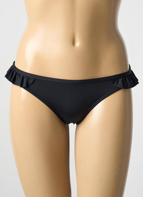 Chiloți de baie negru PIECES femeie