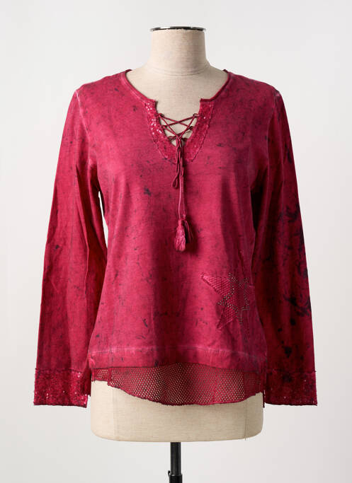 Top roșu MERI & ESCA femeie