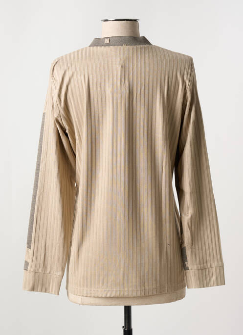 Tricou bej MERI & ESCA femeie