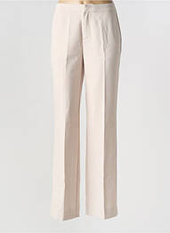 Pantalon drept elasticitate mărime normală bej ORAIJE femme