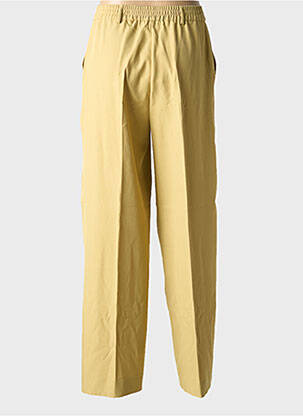 Pantalon drept elasticitate mărime normală verde ANGE femeie